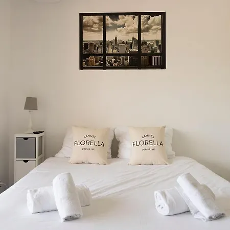 L'aparte Cannois Avec Balcon En Centre-ville アパート *